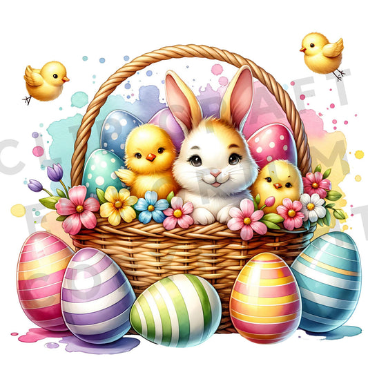 Super Cute Easter Clipart Pack