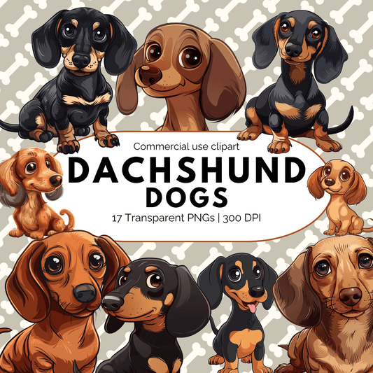 Dachshund Dog Clipart
