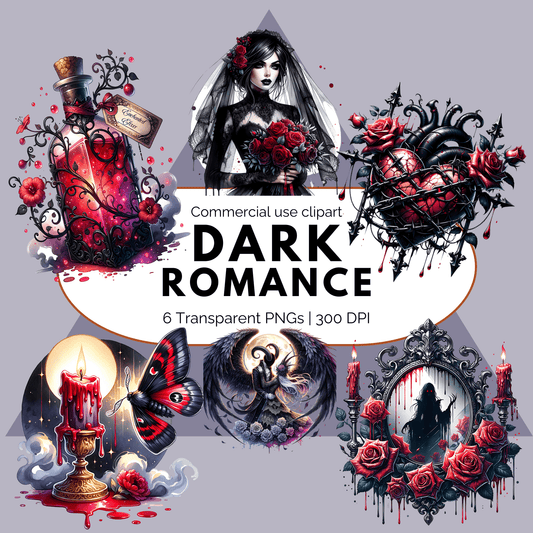 Dark Romance Clipart