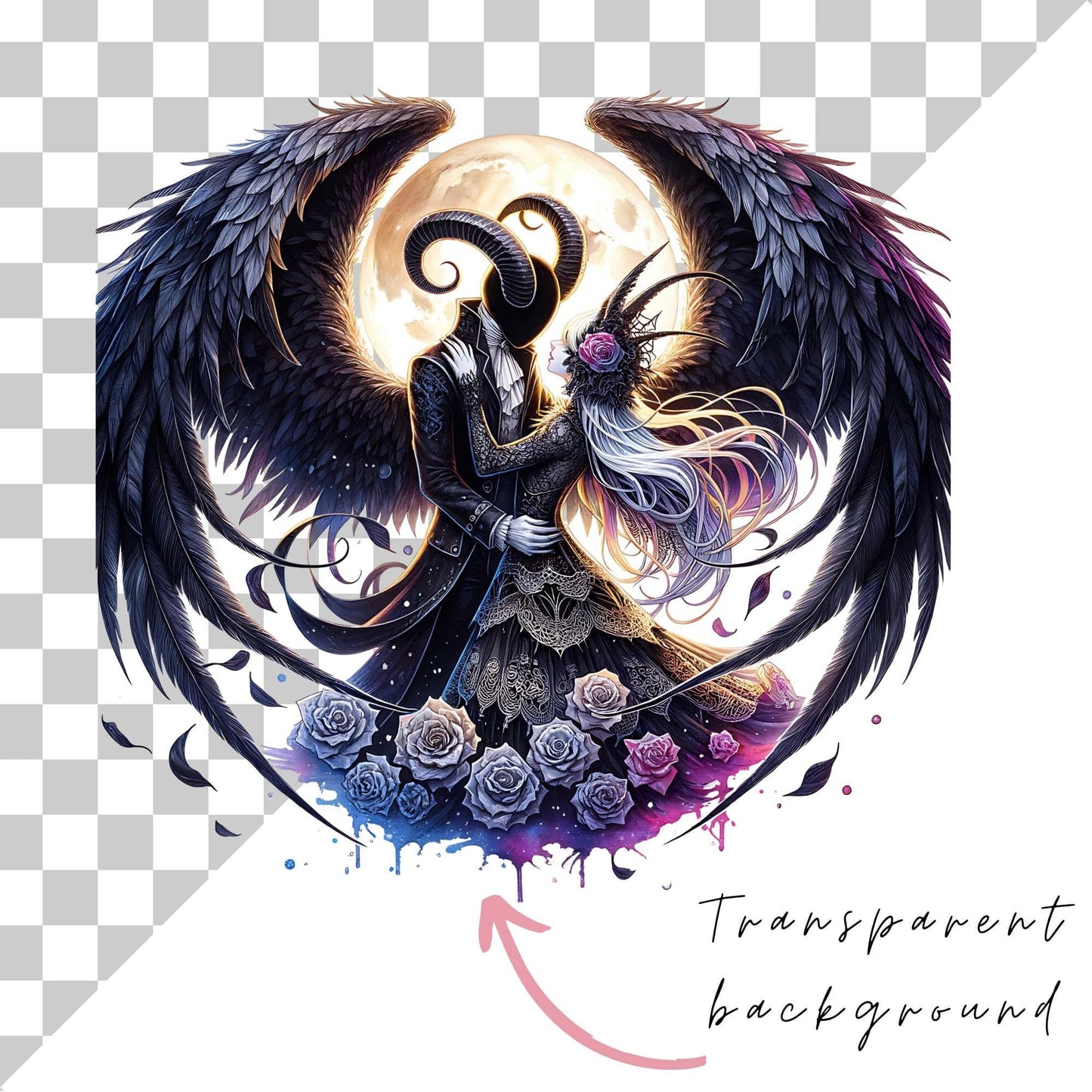 Dark Romance Clipart