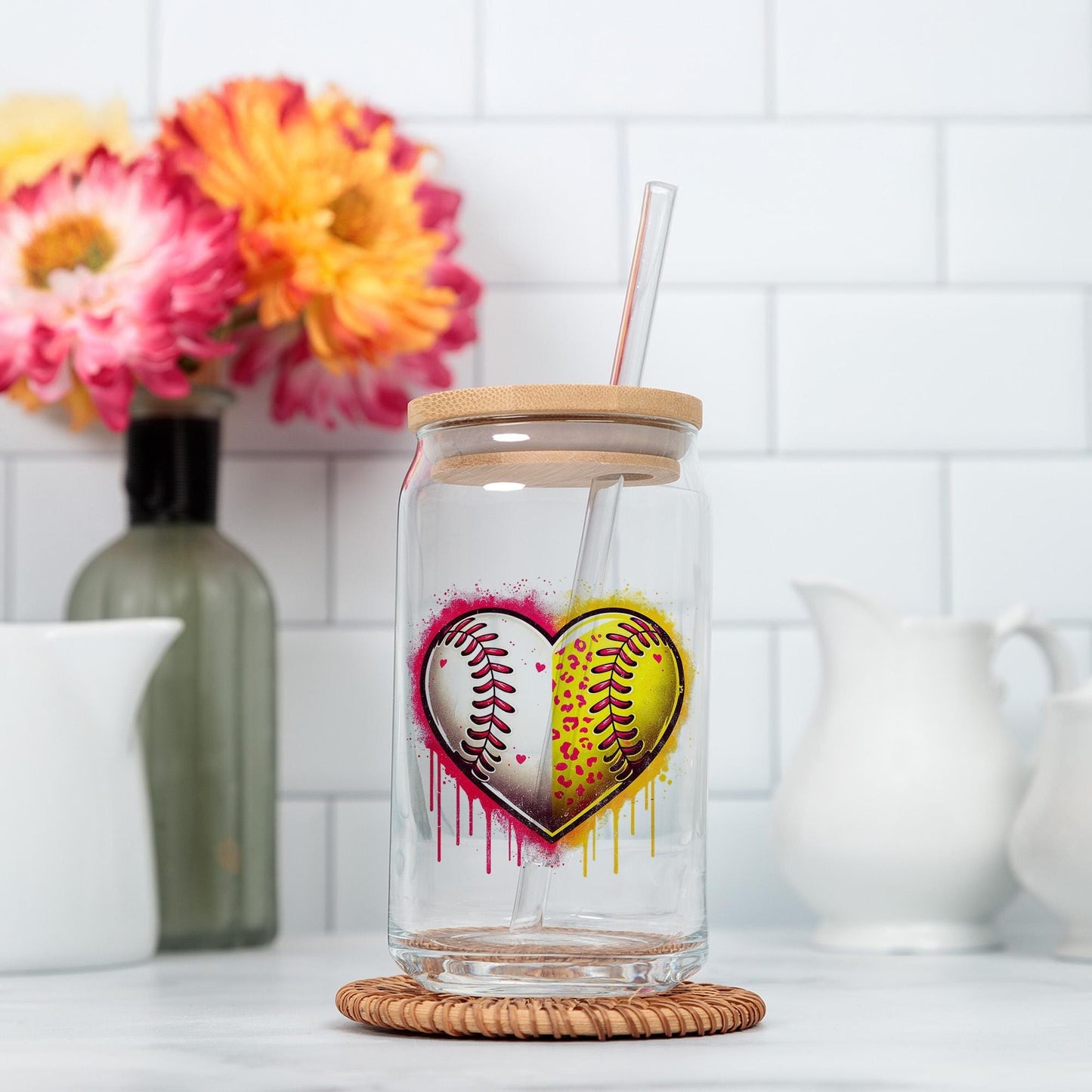 Distressed Split Baseball PNG