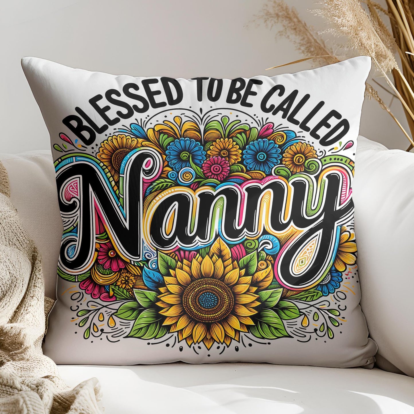 Blessed to be Called Nanny PNG
