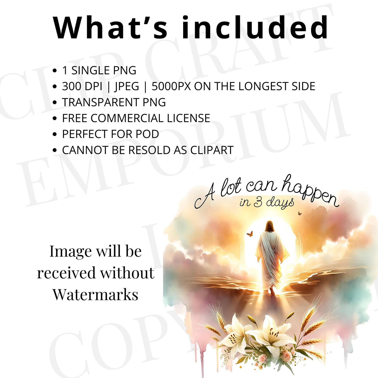 A Lot Can Happen in 3 Days Bow Girl PNG | Christian Easter Sublimation Design | He Is Risen Png | Easter Shirt Design | Digital Download