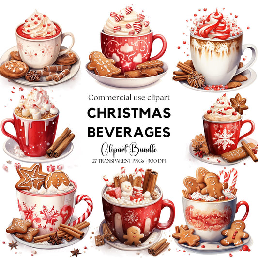 Christmas Hot Chocolate Clipart