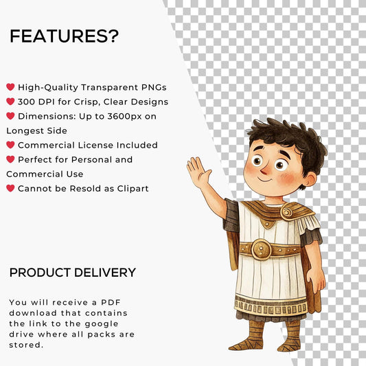 Easter Bible Characters Clipart