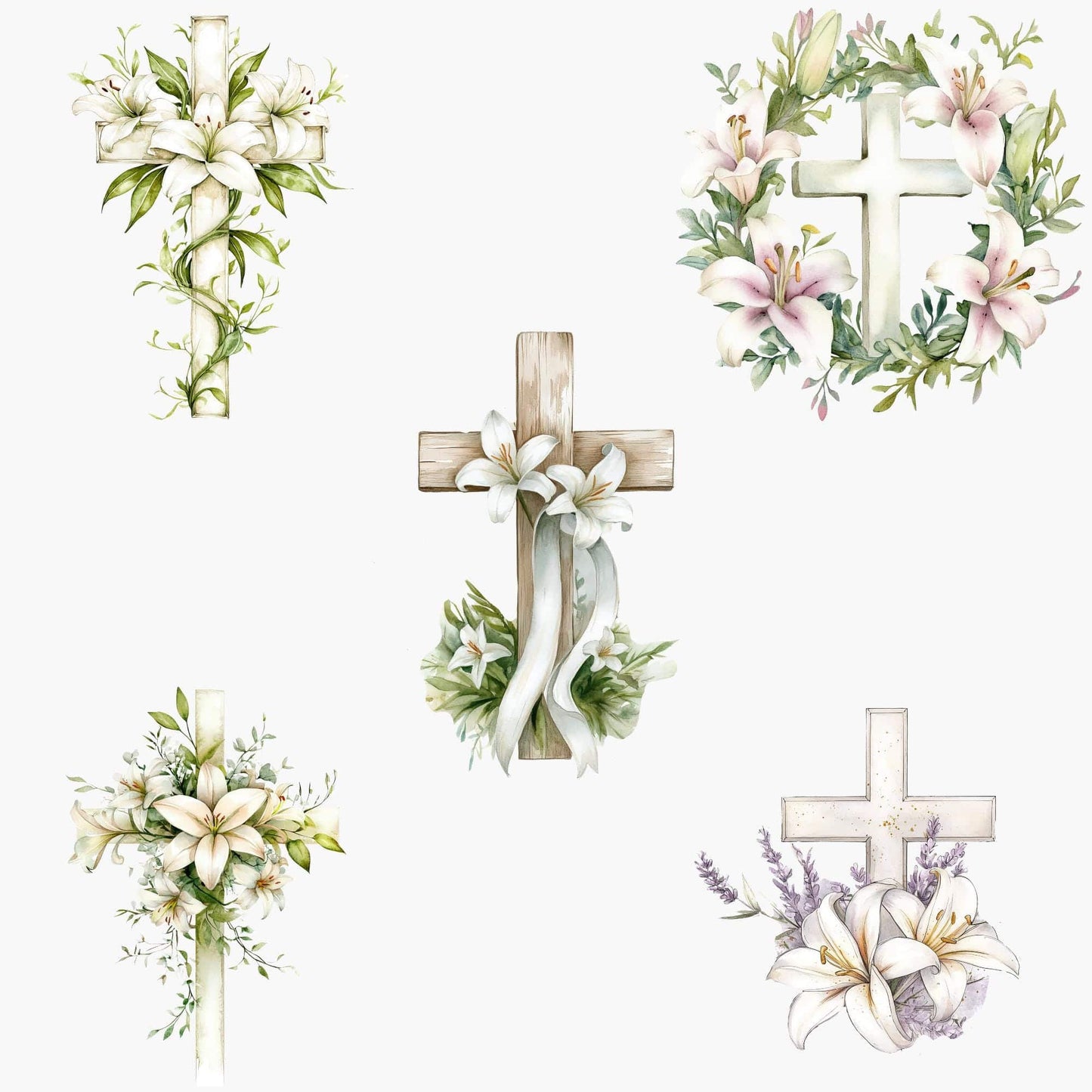 Easter Cross Clipart