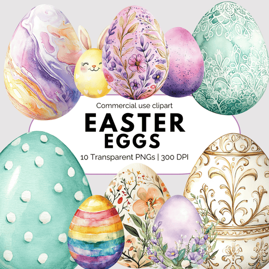 Easter Eggs Clipart