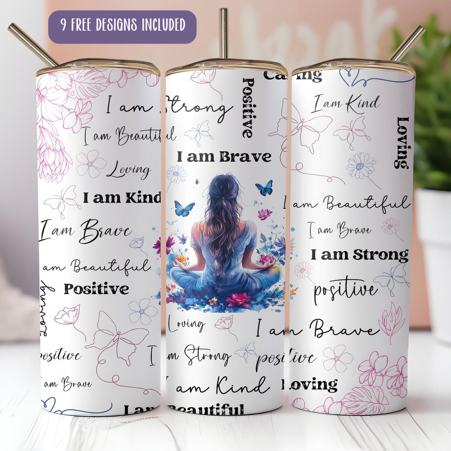 a couple of white coffee cups sitting on top of a table