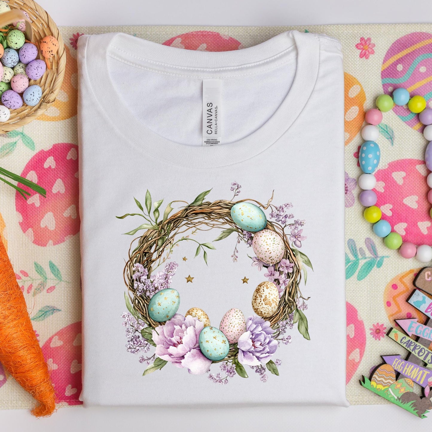 Easter Wreath Clipart