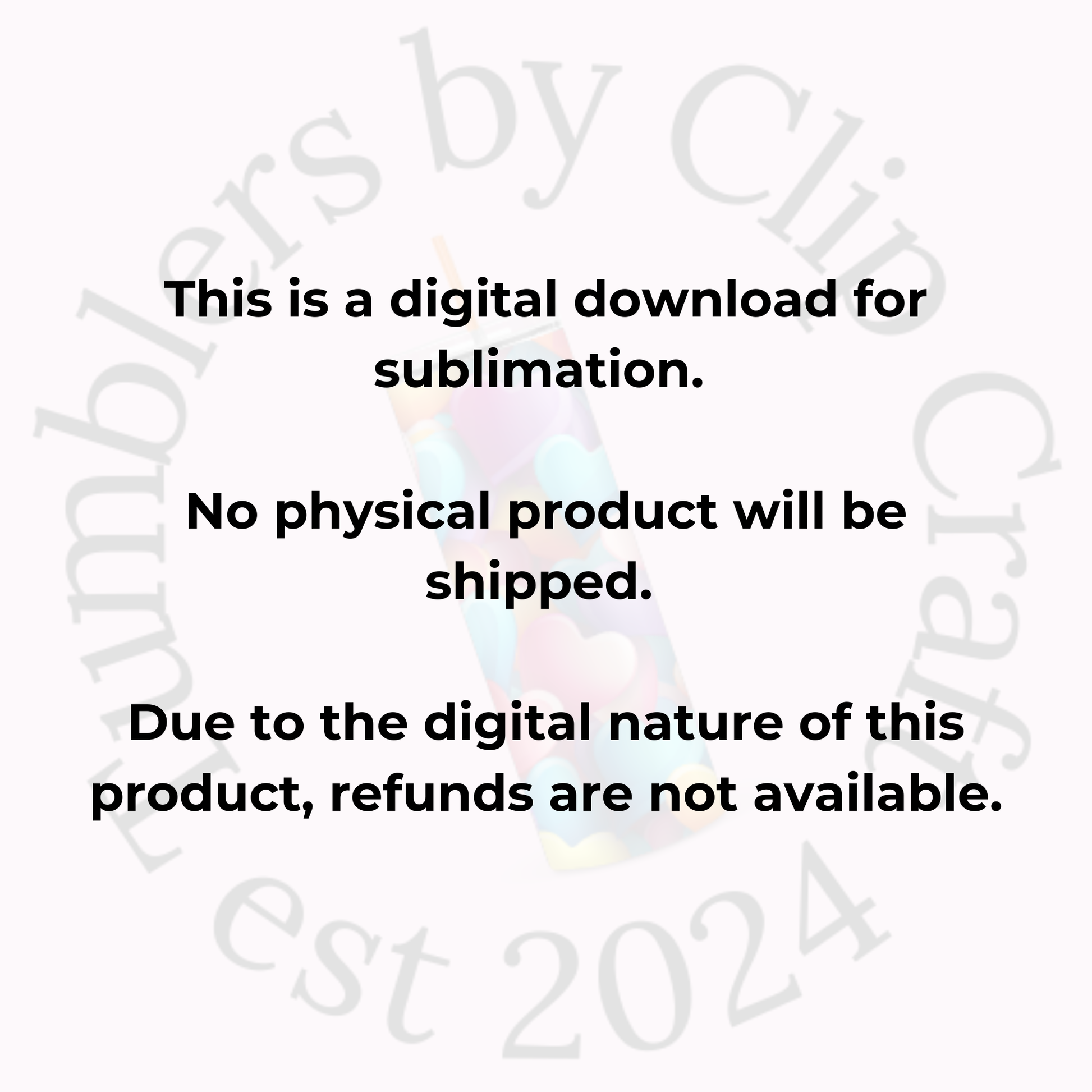 this is a digital download for sublimation no physical product will be shipped due