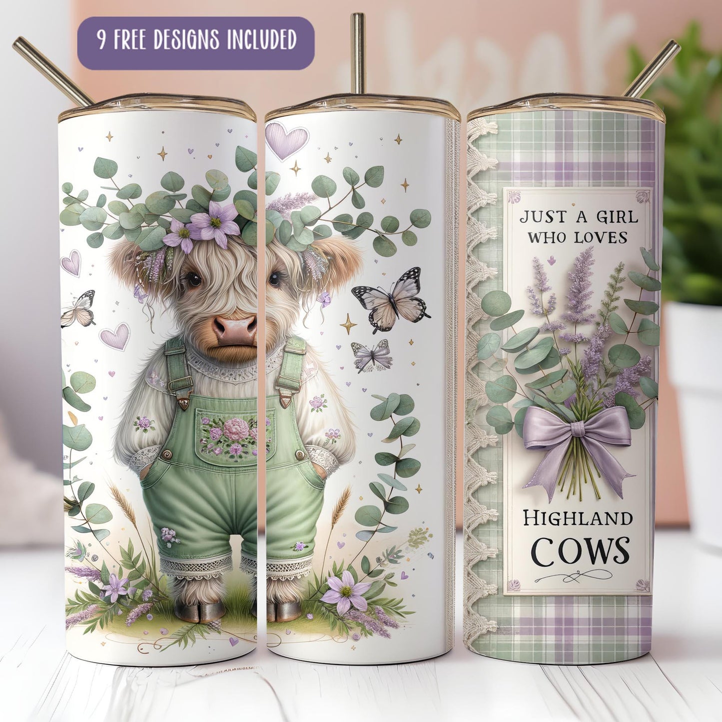 a couple of cans with a cow on them