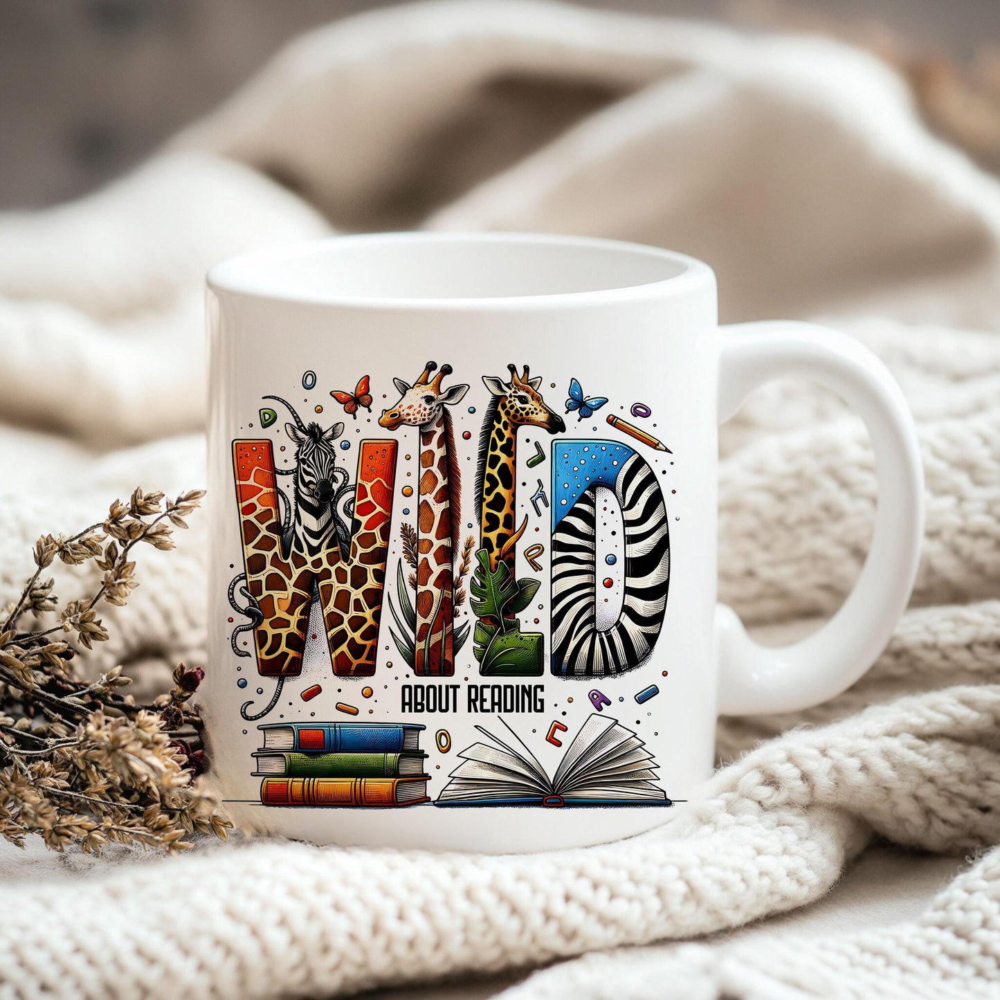 Wild About Reading PNG