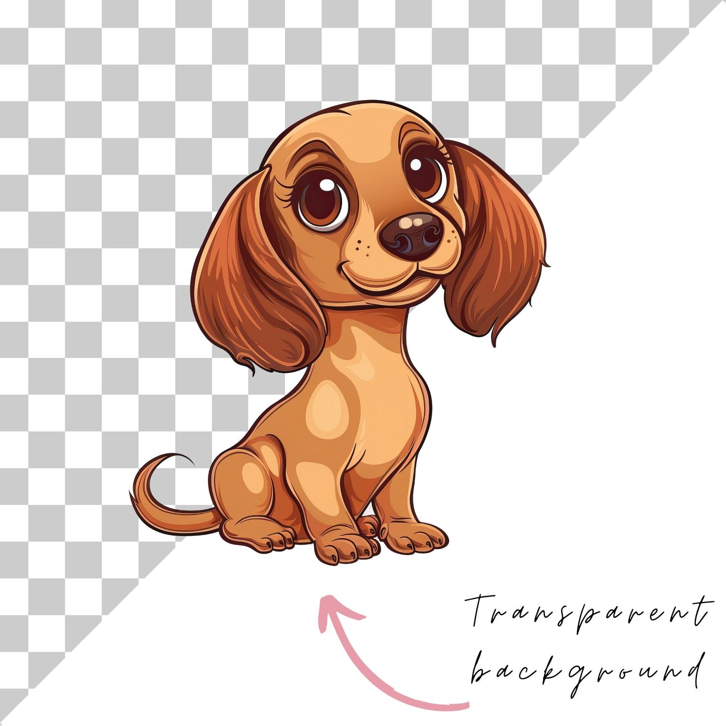 Dachshund Dog Clipart