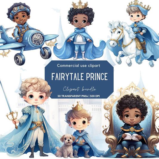 Fairytale Prince Clipart