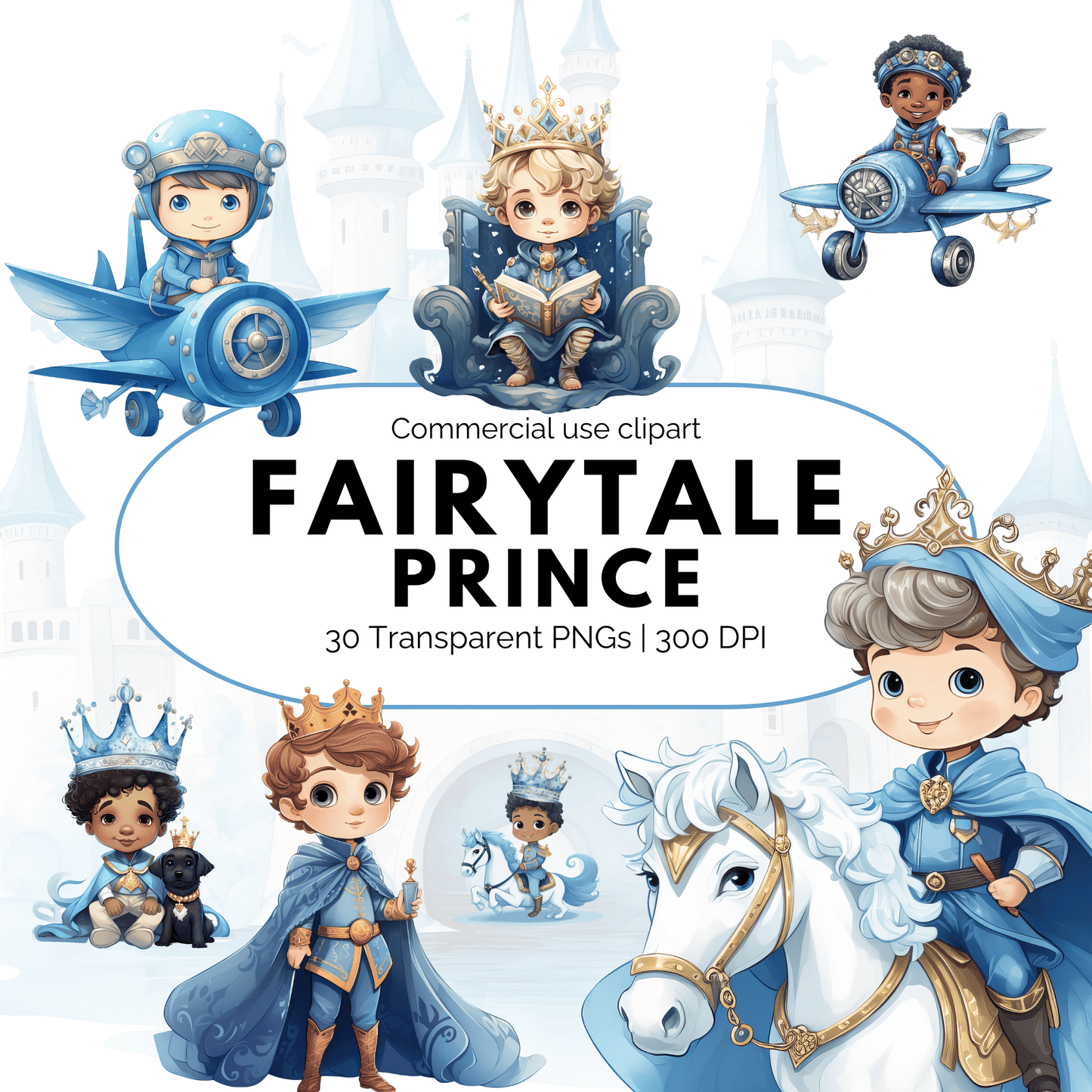 Fairytale Prince Clipart