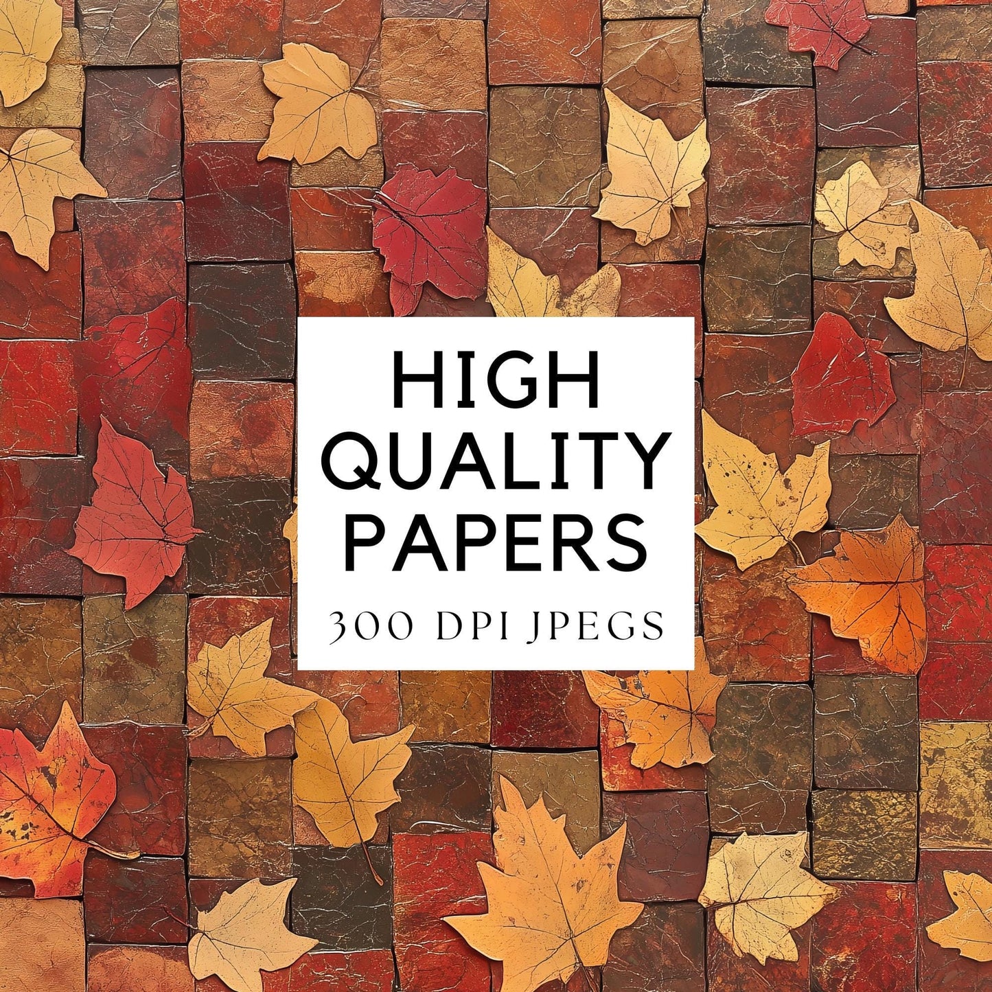 Fall digital papers