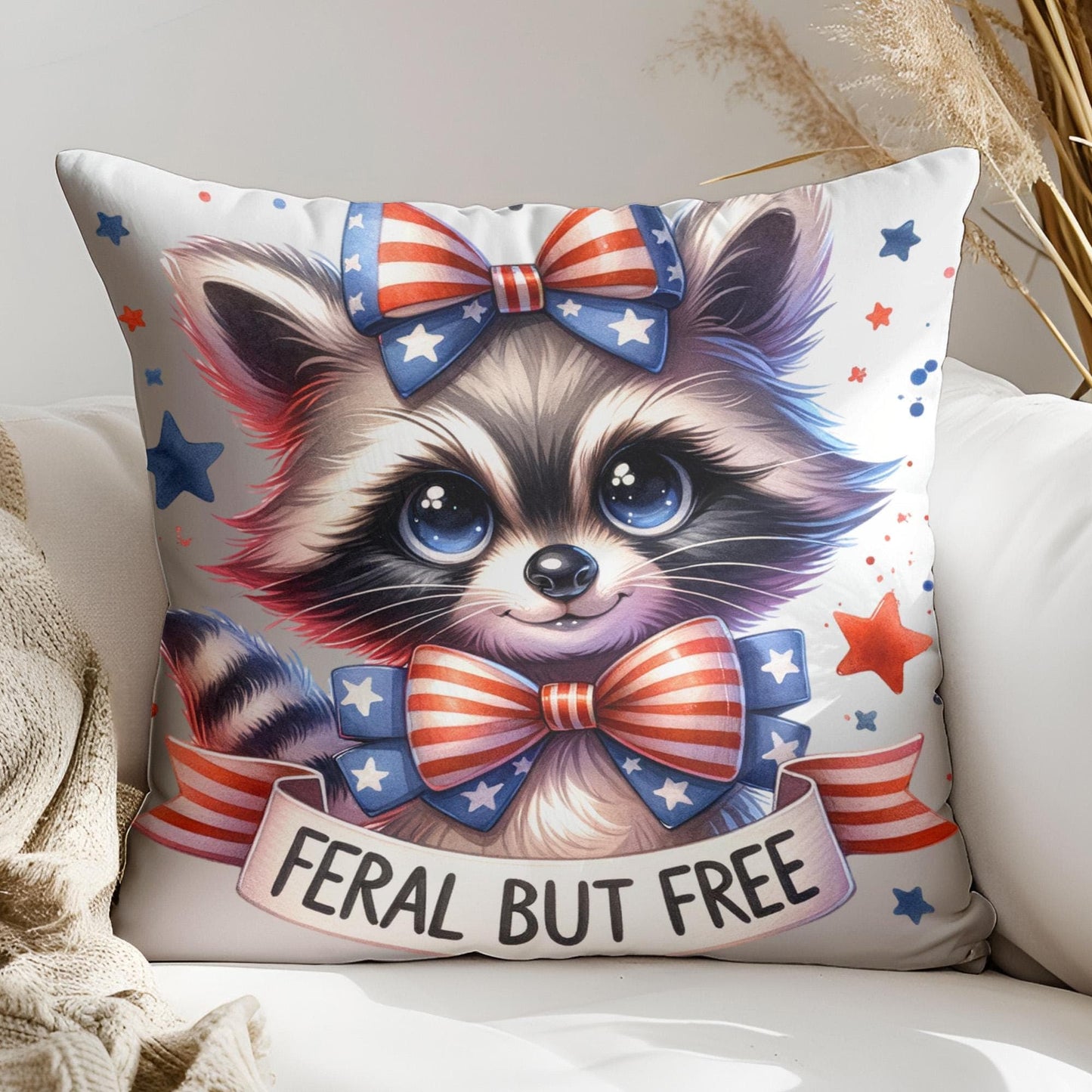 Feral But Free Raccoon PNG
