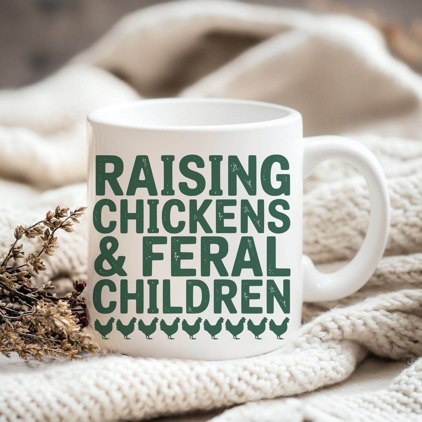 Feral Children and Chickens PNG | Funny Mom Chicken Sublimation