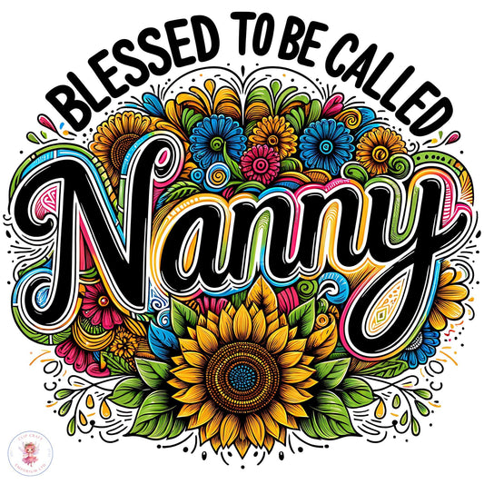 Blessed to be Called Nanny PNG