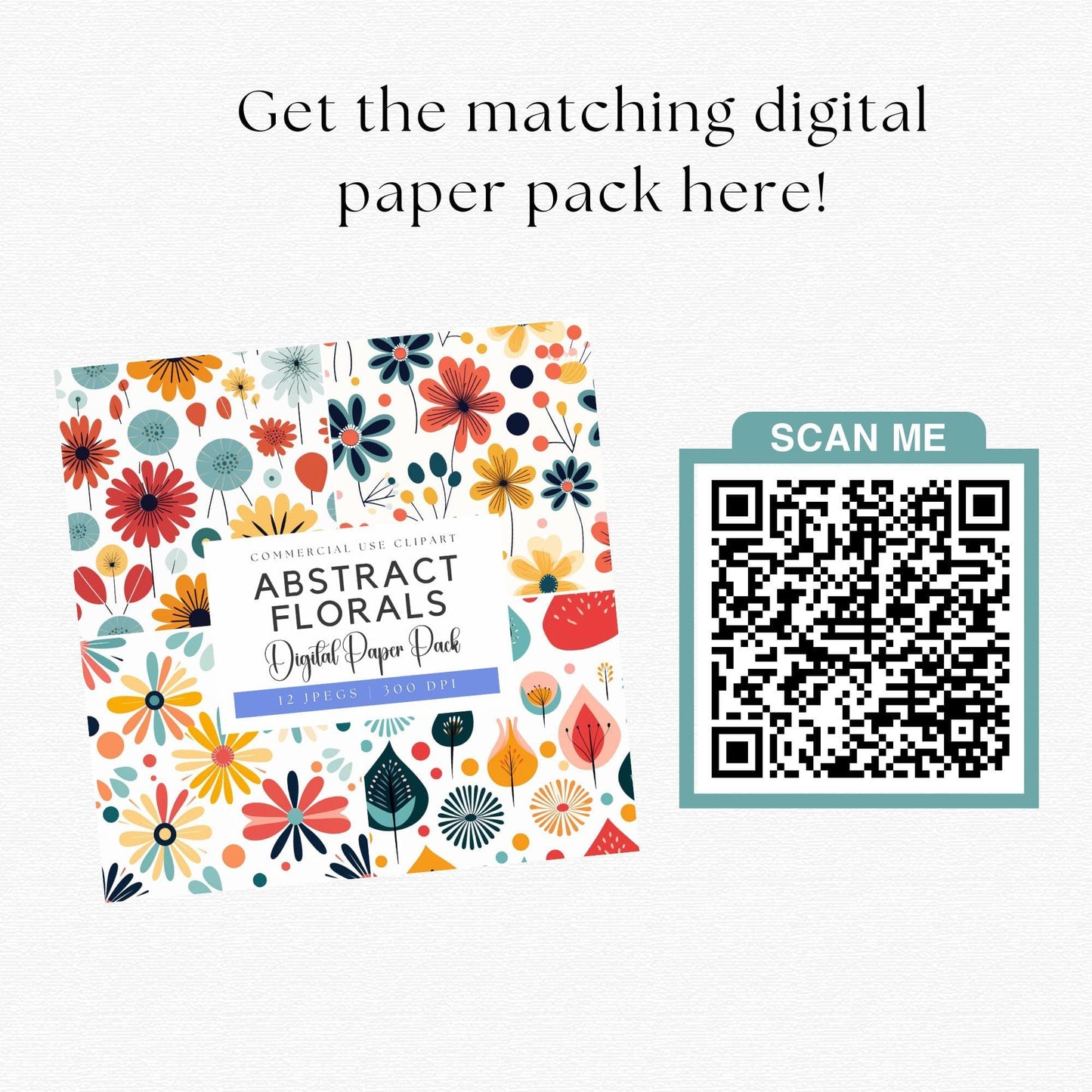 Floral abstract clipart