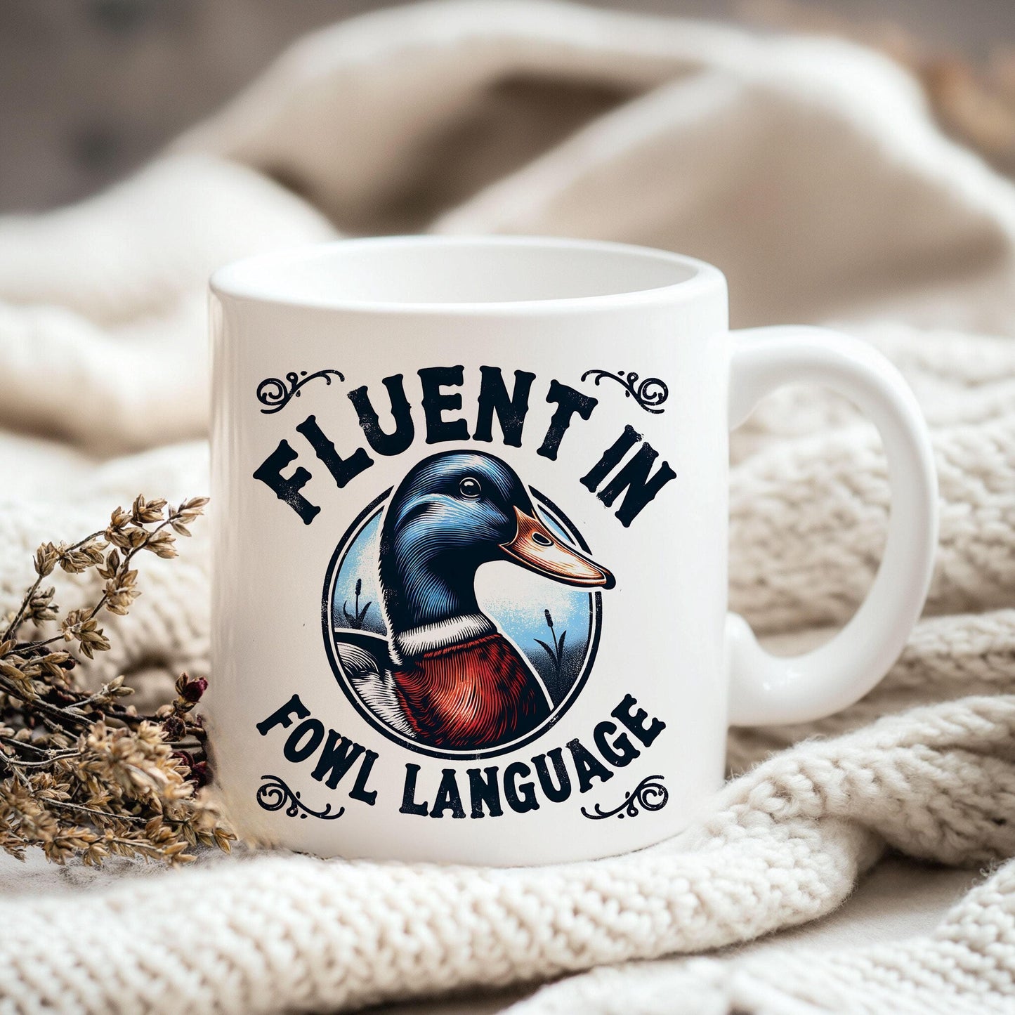 Fluent in Fowl Language Duck Png