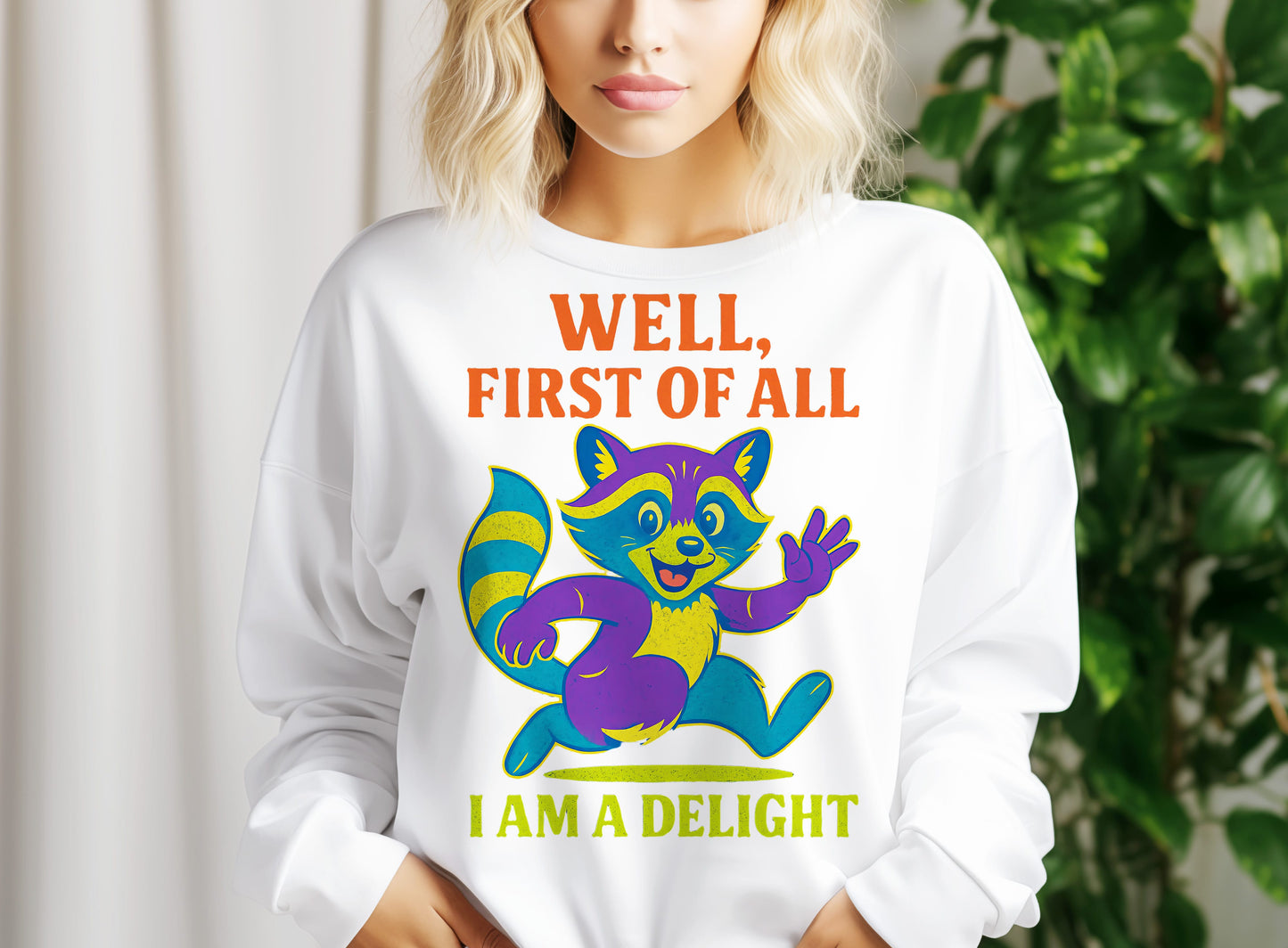 Funny Racoon Tshirt Design