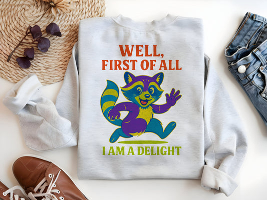 Funny Racoon Tshirt Design