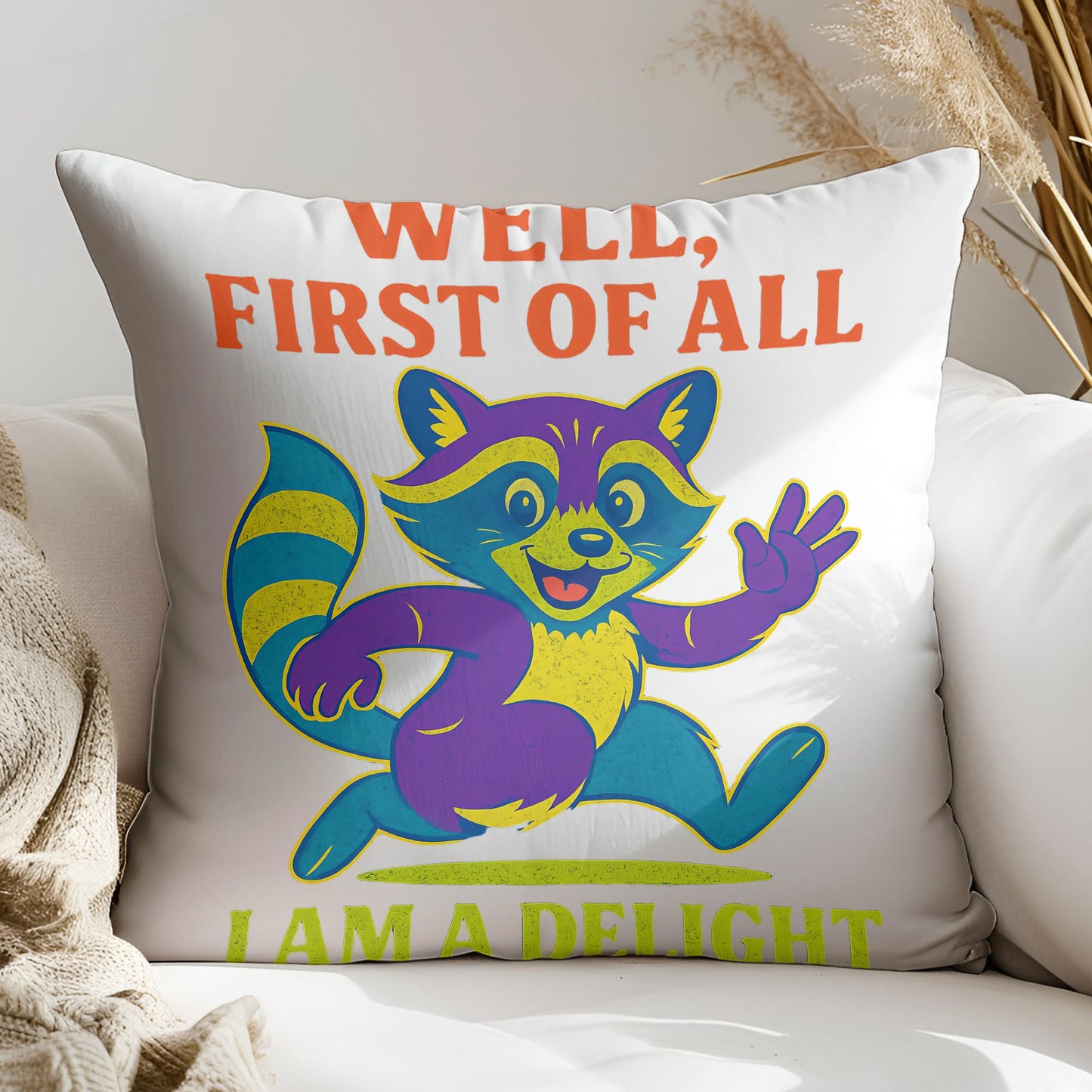 Funny Racoon Tshirt Design