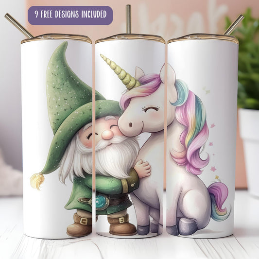 a couple of unicorns that are next to each other