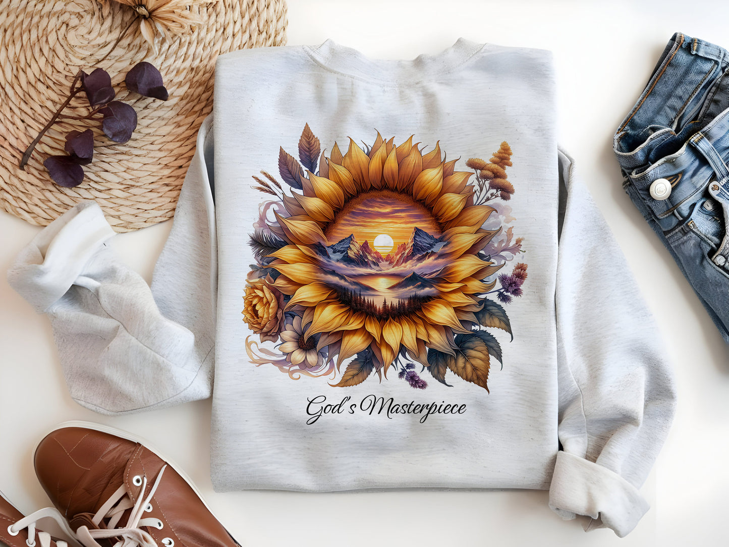 God’s Masterpiece Christian PNG Sublimation Design