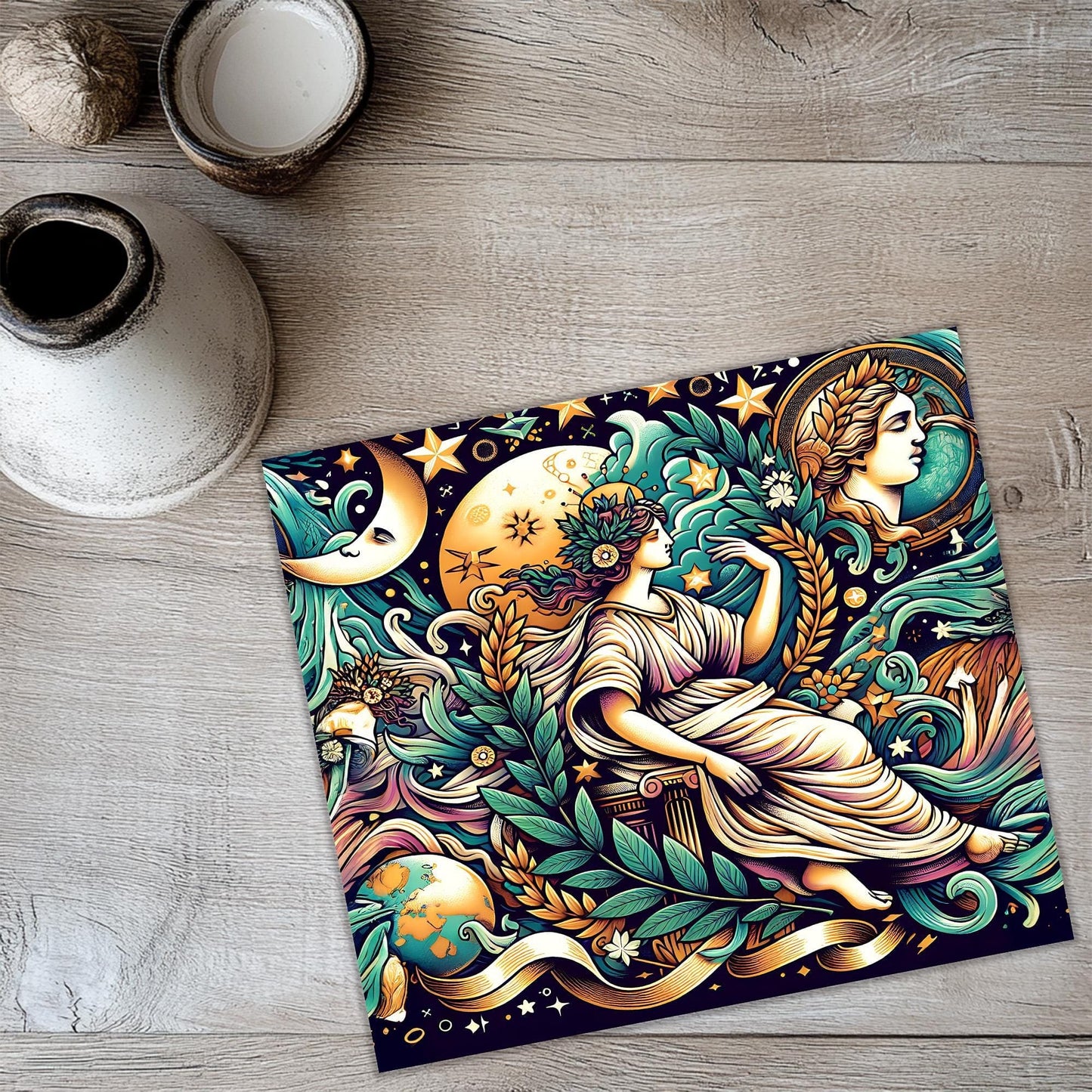 Goddess celestial 20oz Tumbler Wrap