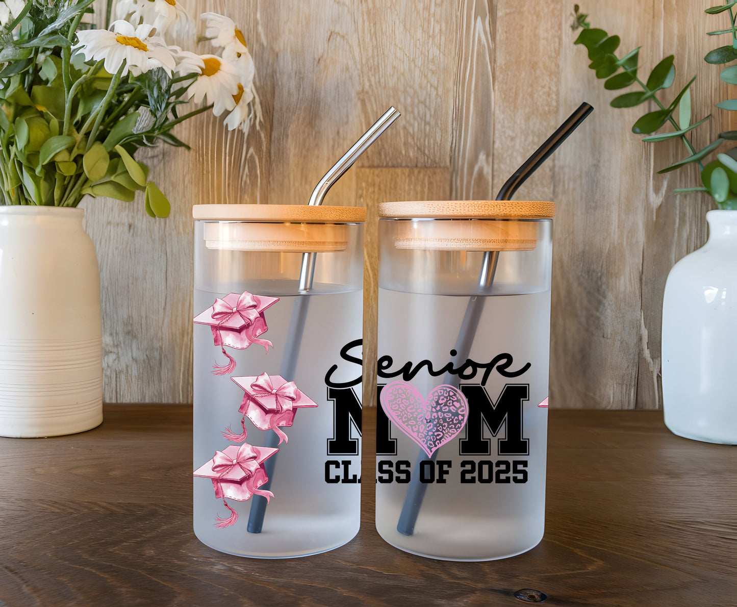 Graduation 2025 Glass Can Wrap