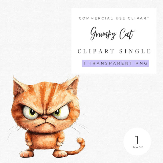 Grumpy Cat Clipart