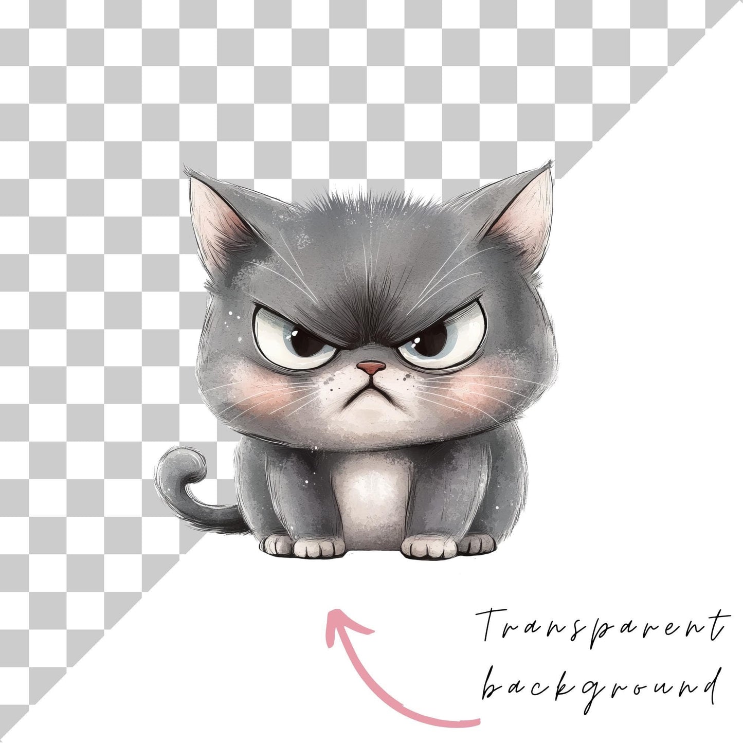 Grumpy Cat Clipart
