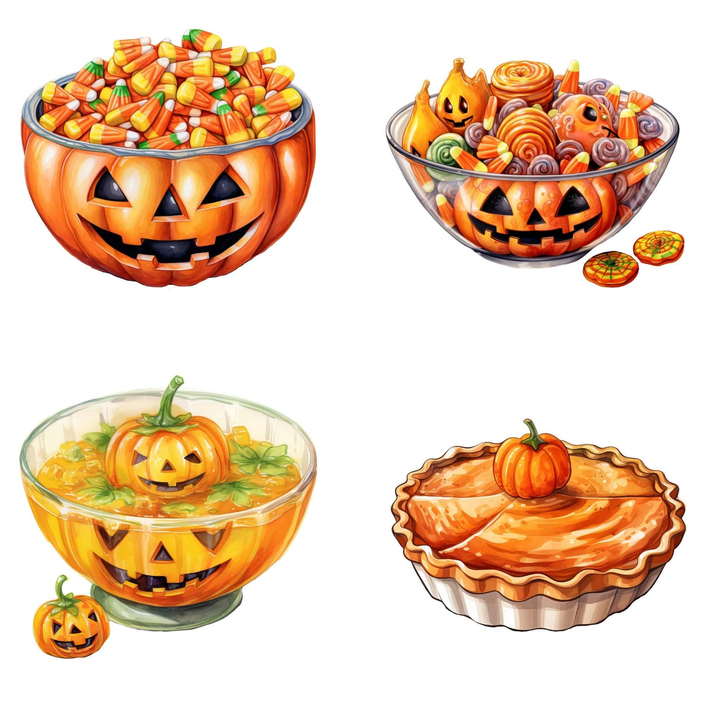 Halloween Food Clipart