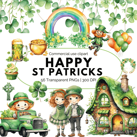 Happy St Patricks Day Clipart