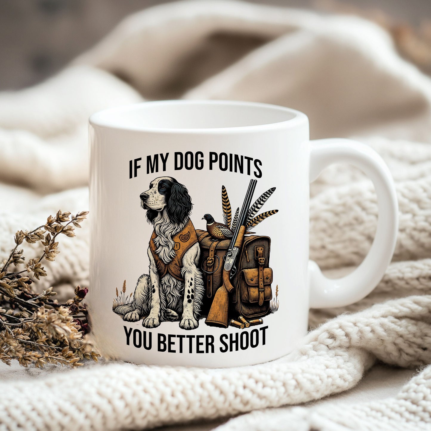 Hunting Dog Cooler PNG – GSP Duck Hunting Sublimation Design for Dog Dads & Outdoor Lovers