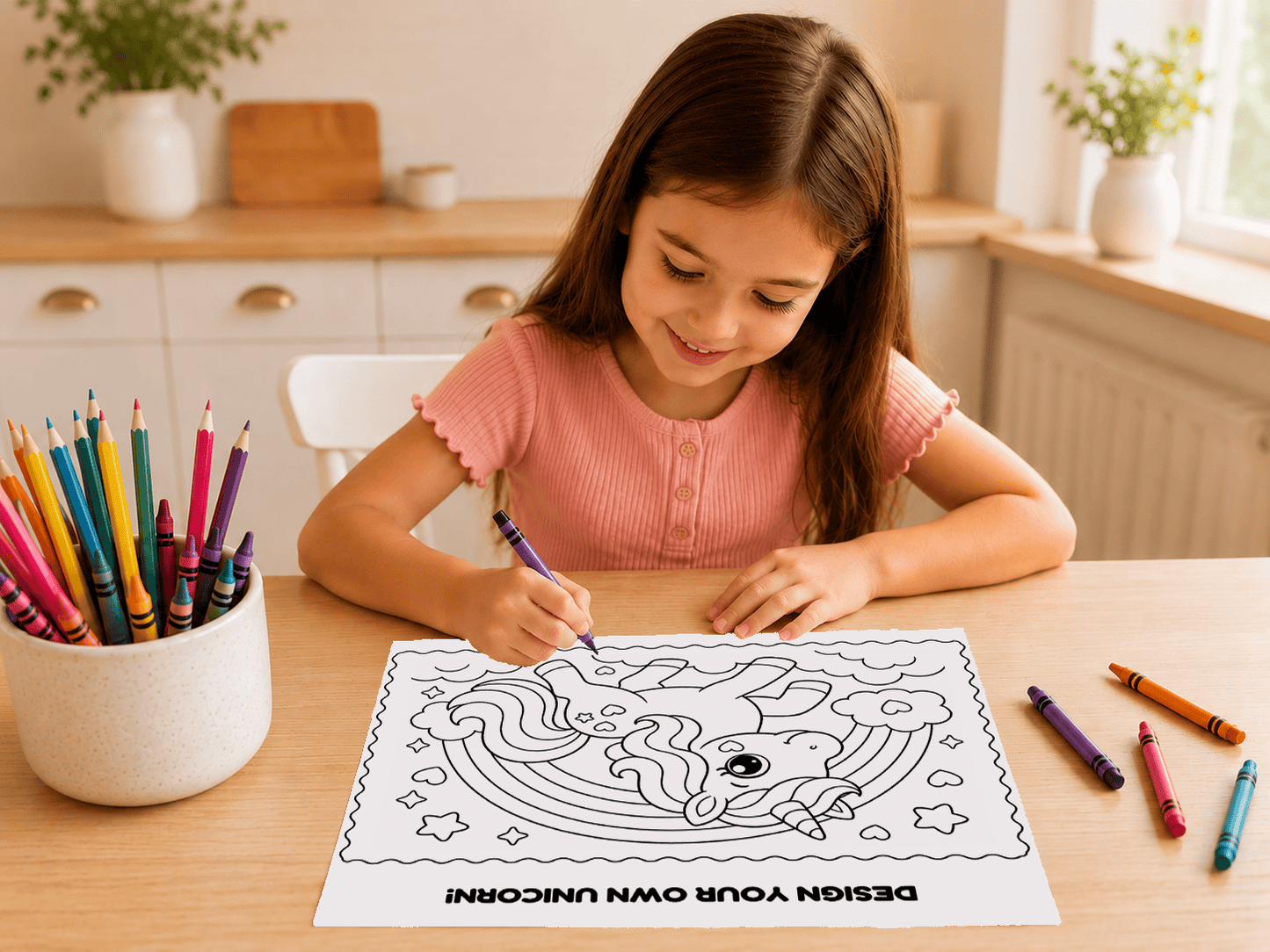 Kids Draw Your Own Box Generator | Printable Coloring & Drawing Activity Tool | Custom AI Drawing Sheets