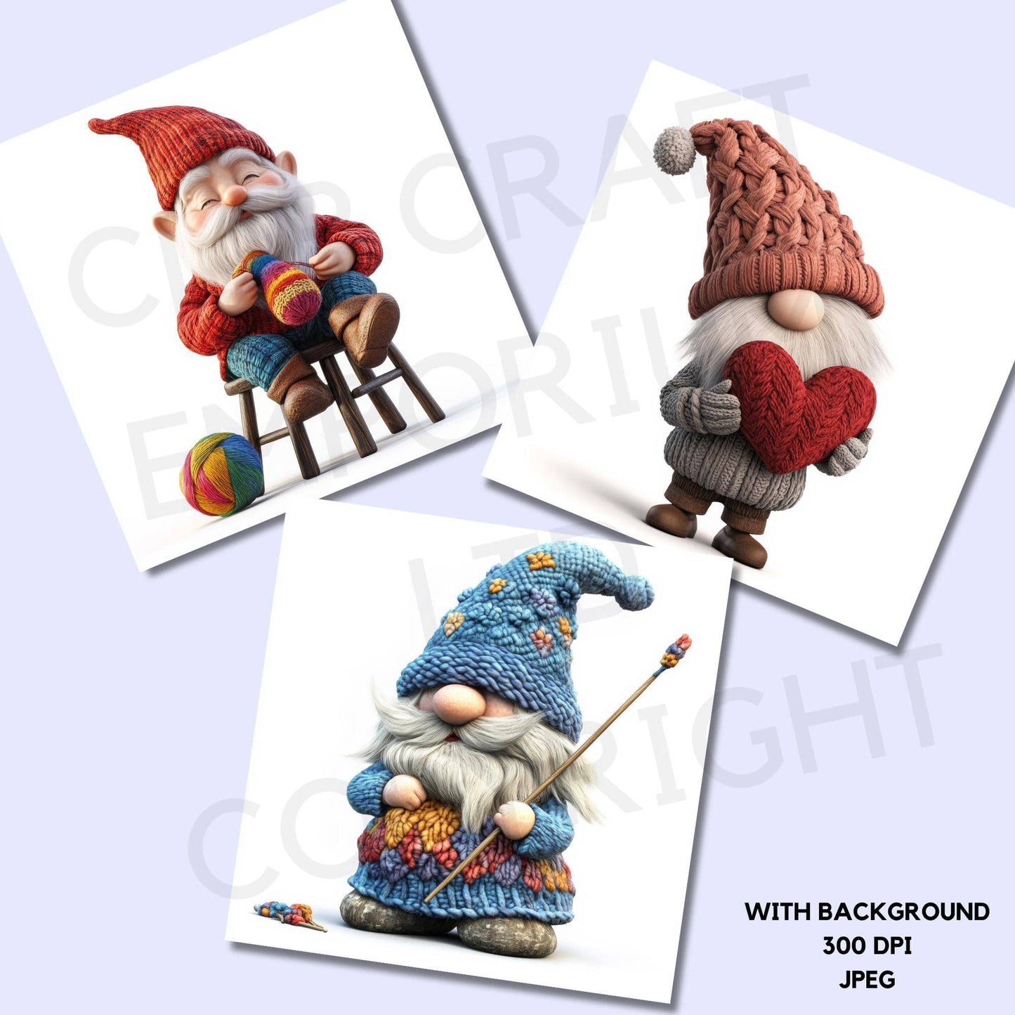 Knitting Gnome JPEGs