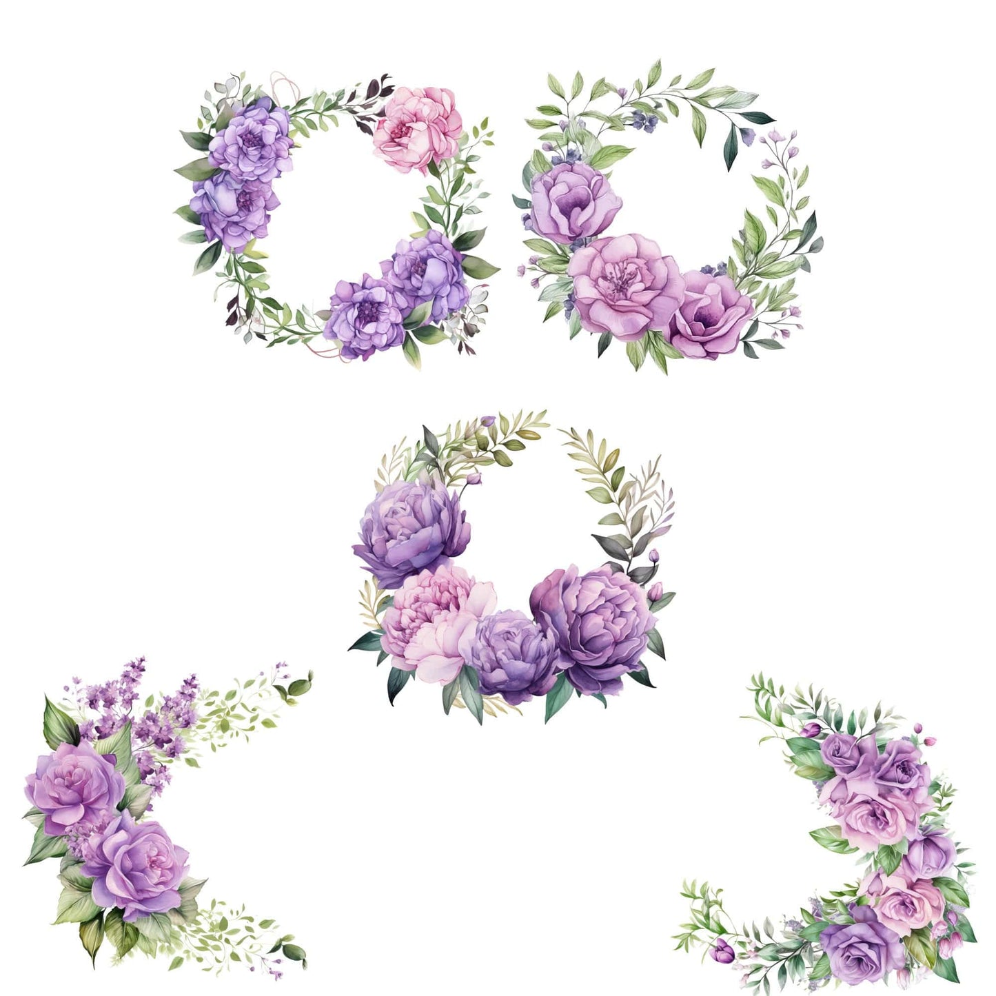 Lilac Floral clipart | Lilac Flower