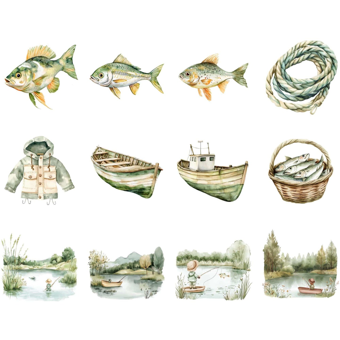 Little Fisherman PNG