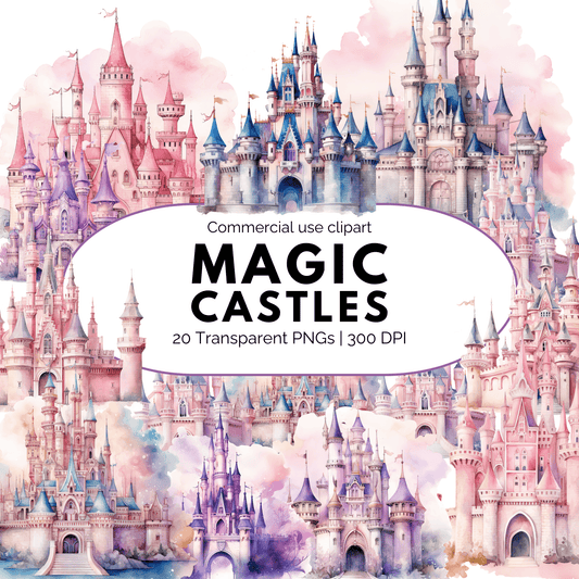 Magical Castle Clipart
