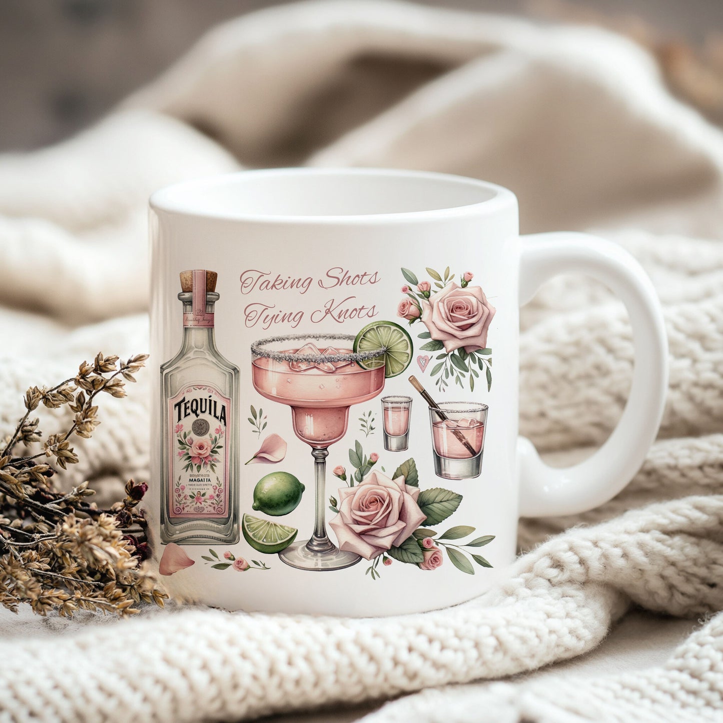 Margaritas and Matrimony PNG – Bachelorette Sublimation Design for Bride Party Shirts