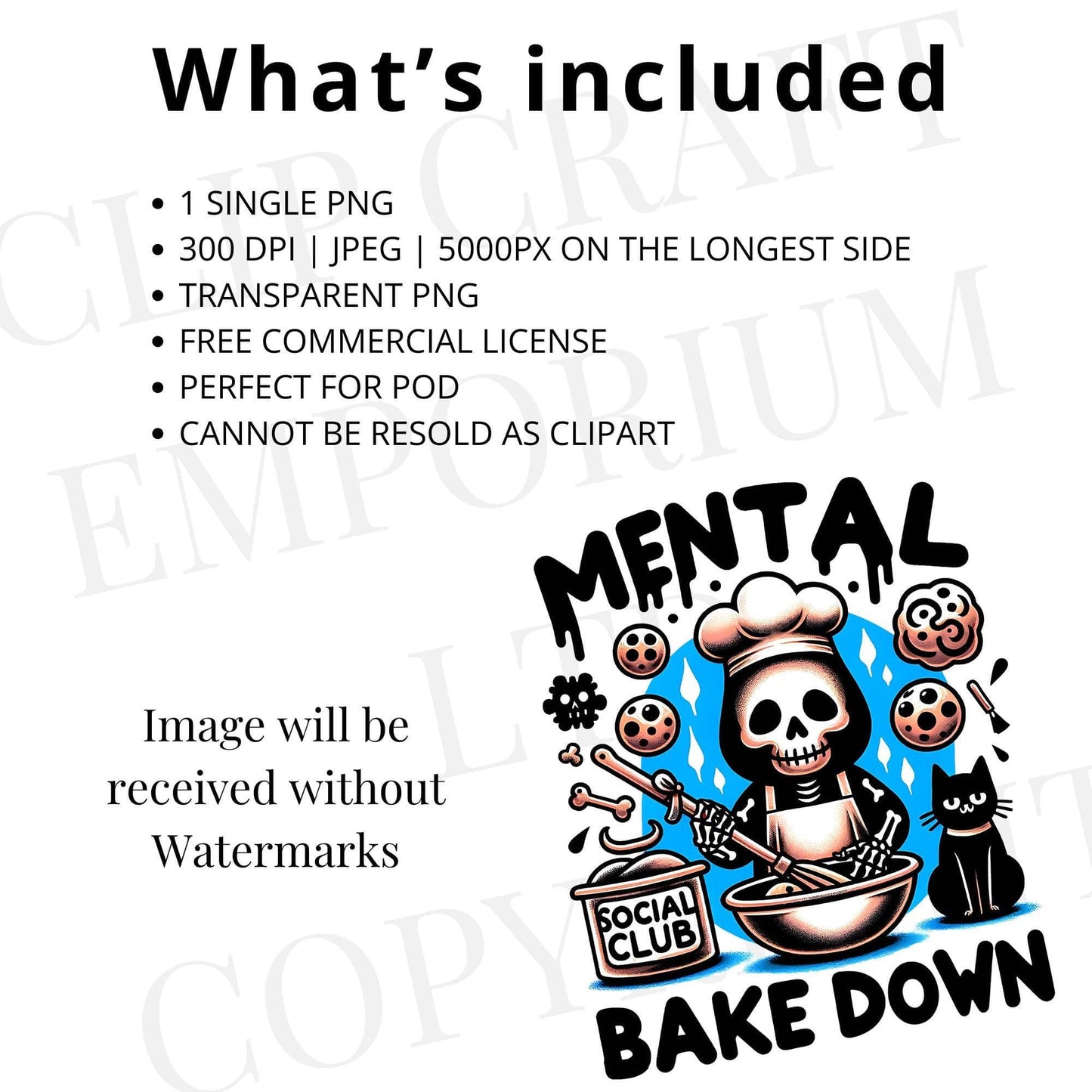 Mental Bake Down PNG