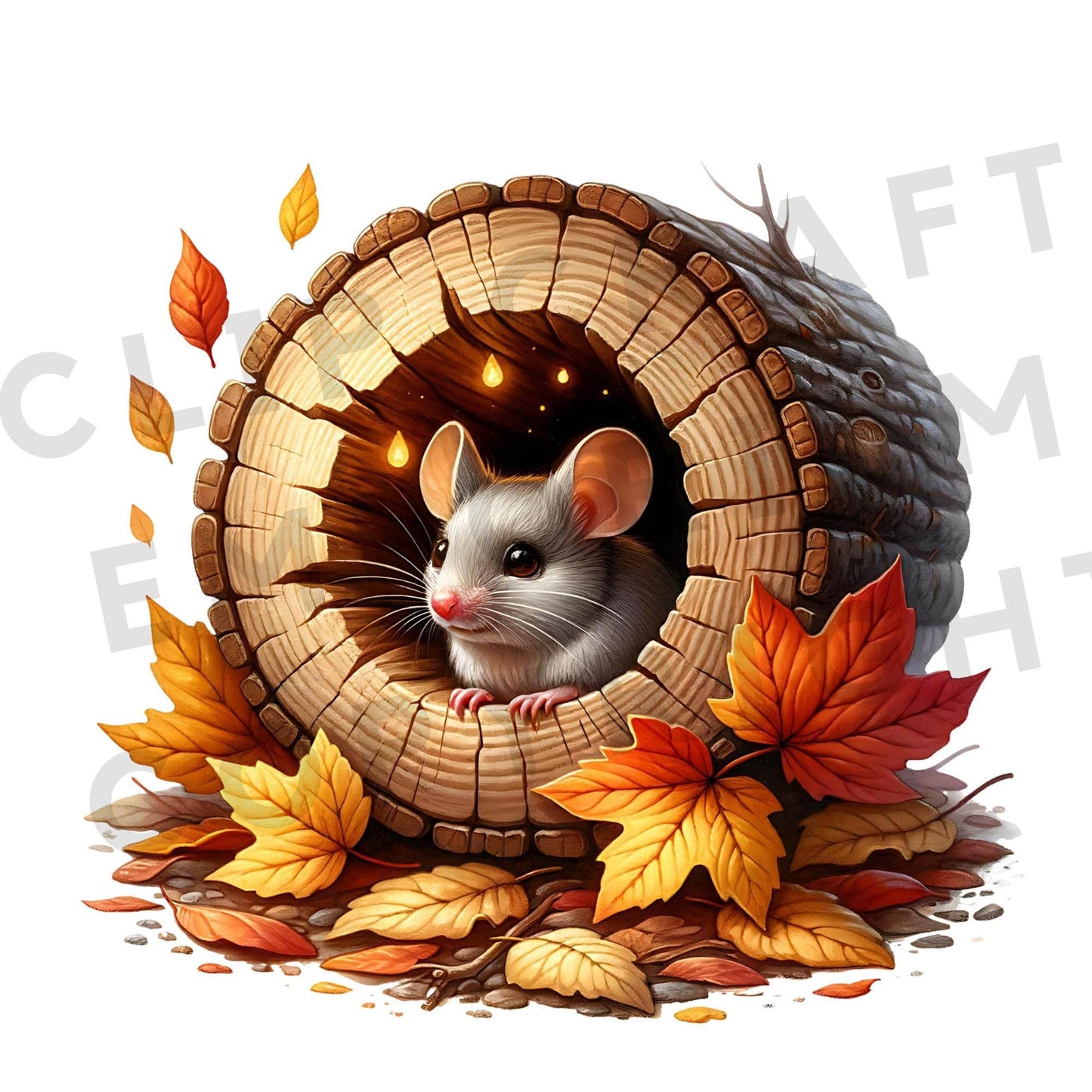 Mouse Hole Clipart Pack