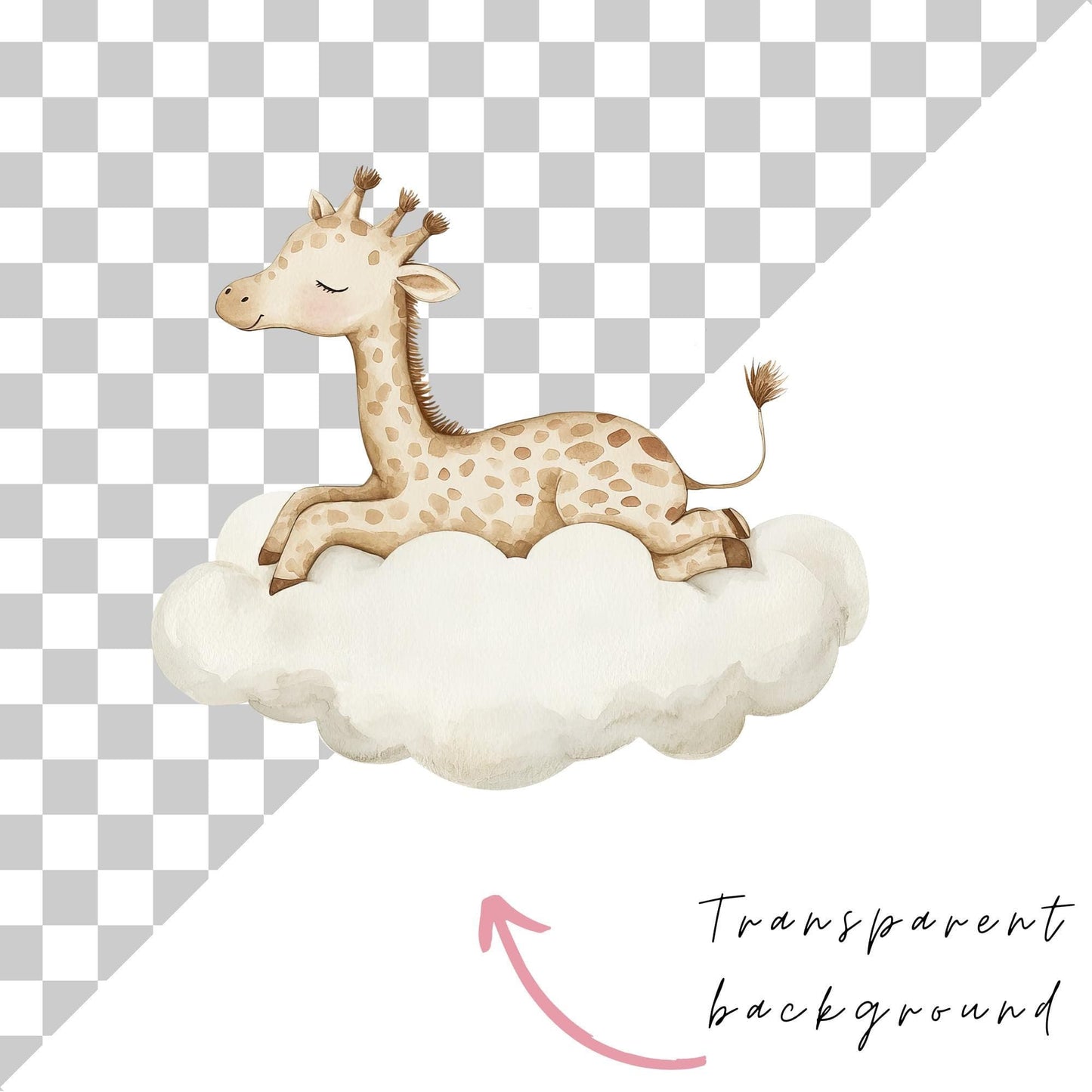 Neutral Sleeping animals clipart