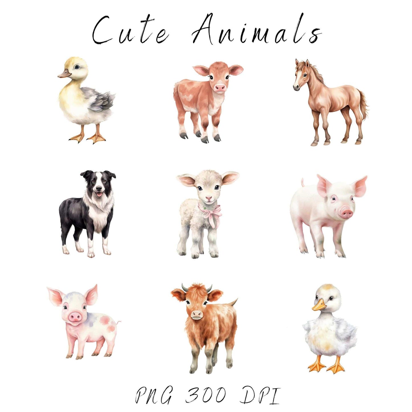 On the Farm Clipart
