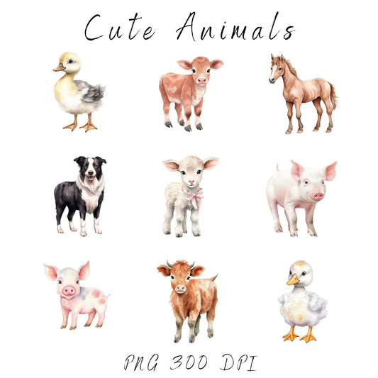 On the Farm Clipart