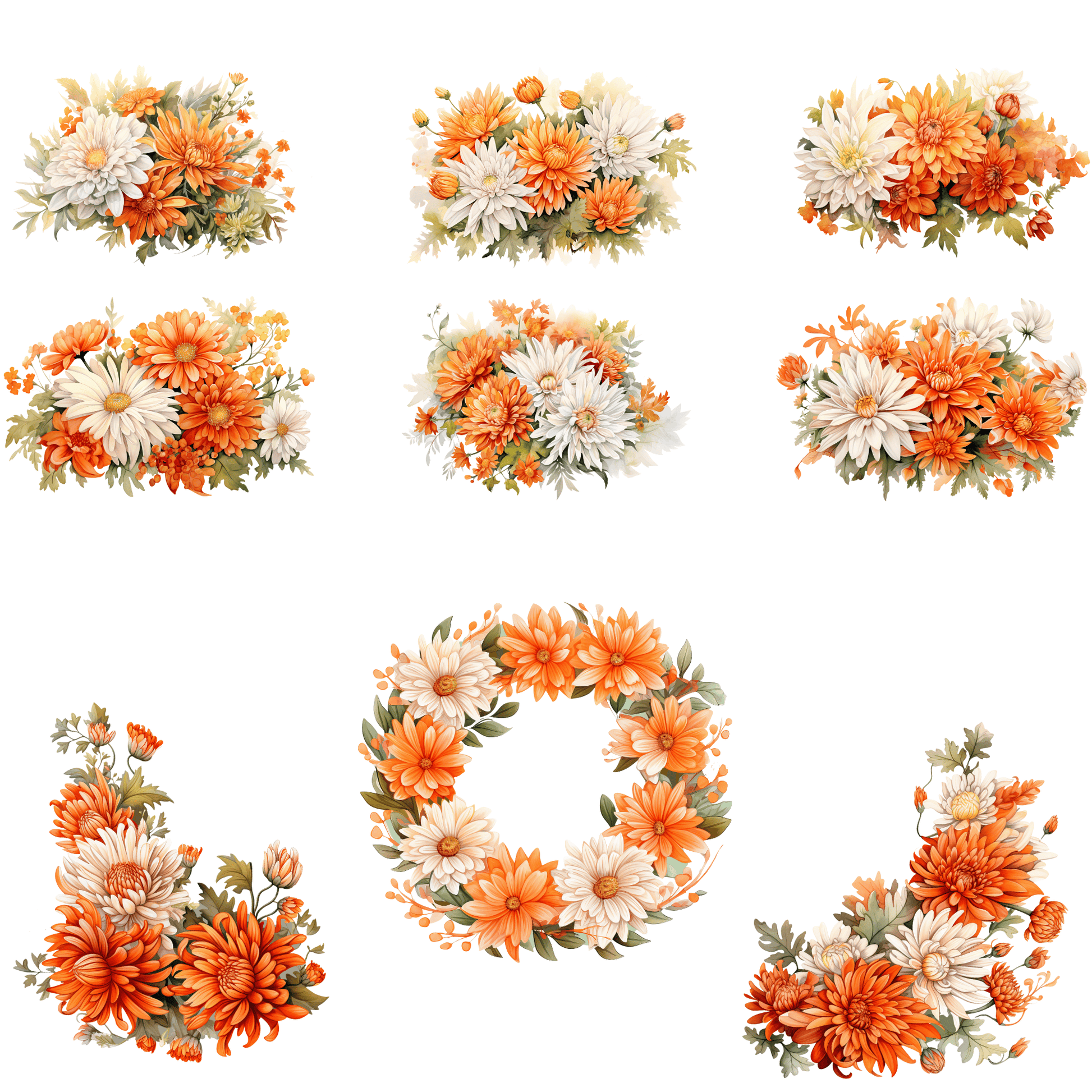 a bunch of flowers that are in the shape of letters