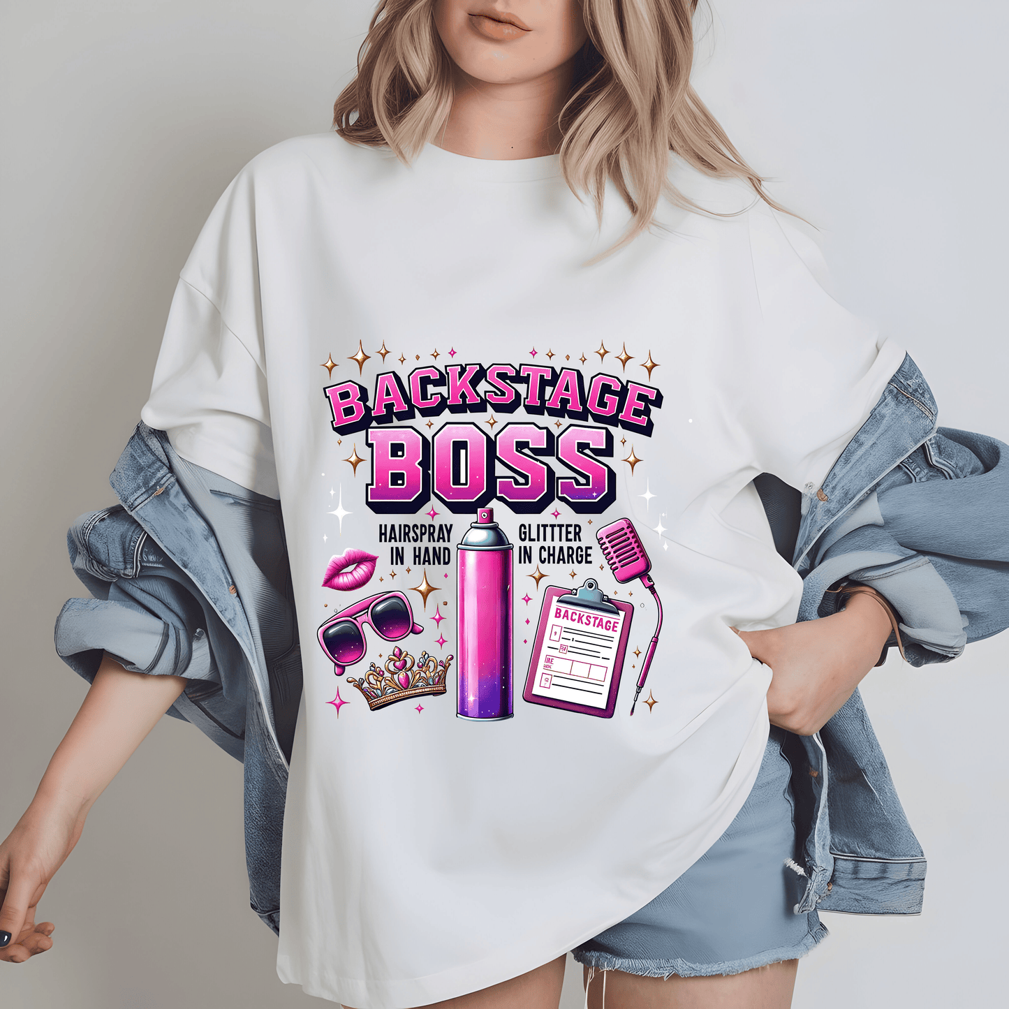 Pageant T-Shirt PNG – Beauty Queen Crown Sublimation Design for Contestants & Moms